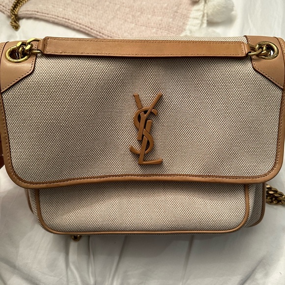 Yve Saint Laurent Niki Canvas Bag - Picture 4 of 8